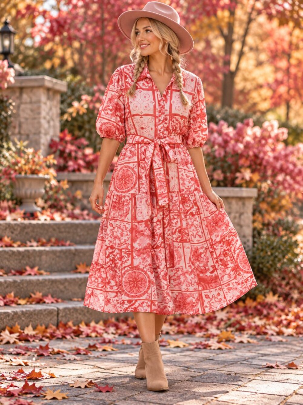 Gingham and Heels pink maxi dress size 18 new with tags